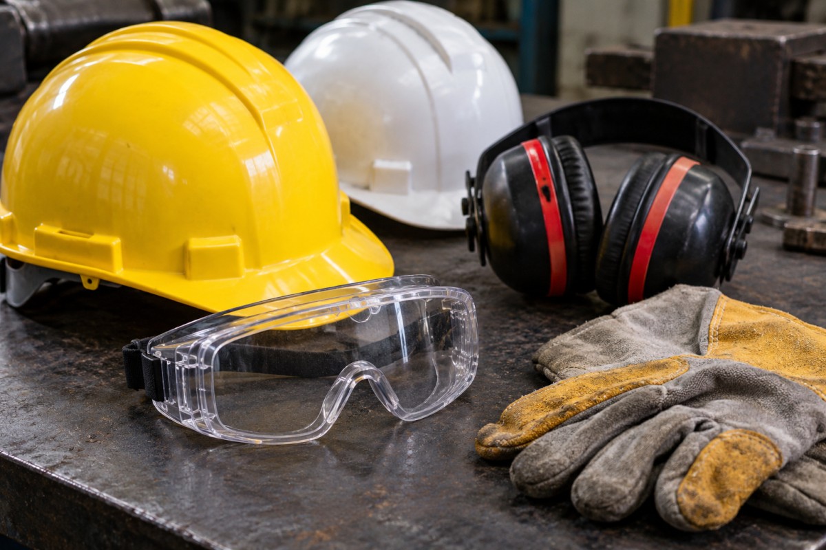 Protective equipment for industrial workplace safety