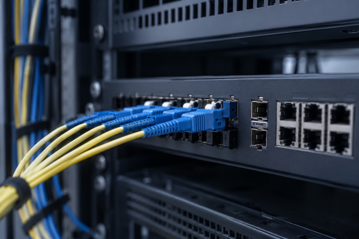 Fibre connections supporting financial data services