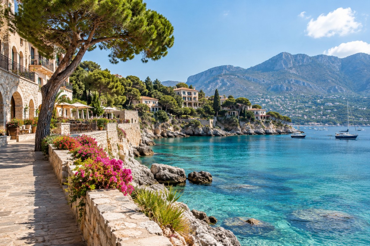 Mediterranean coast and tourism accommodation